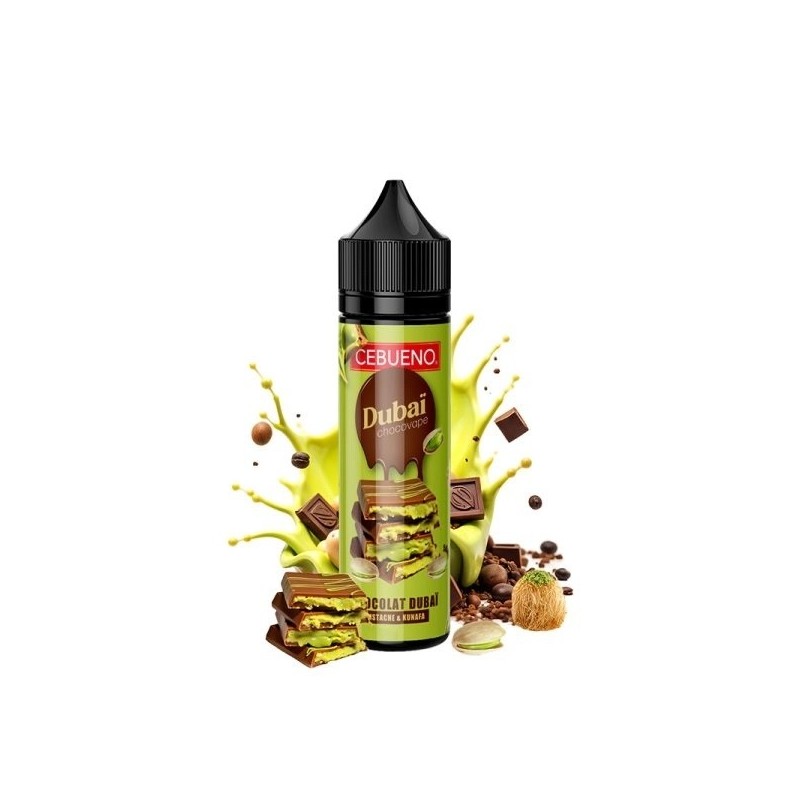 Dubaï Chocovape 0mg 50ml - Cebueno Dubaï Chocovape 0mg 50ml - Cebueno