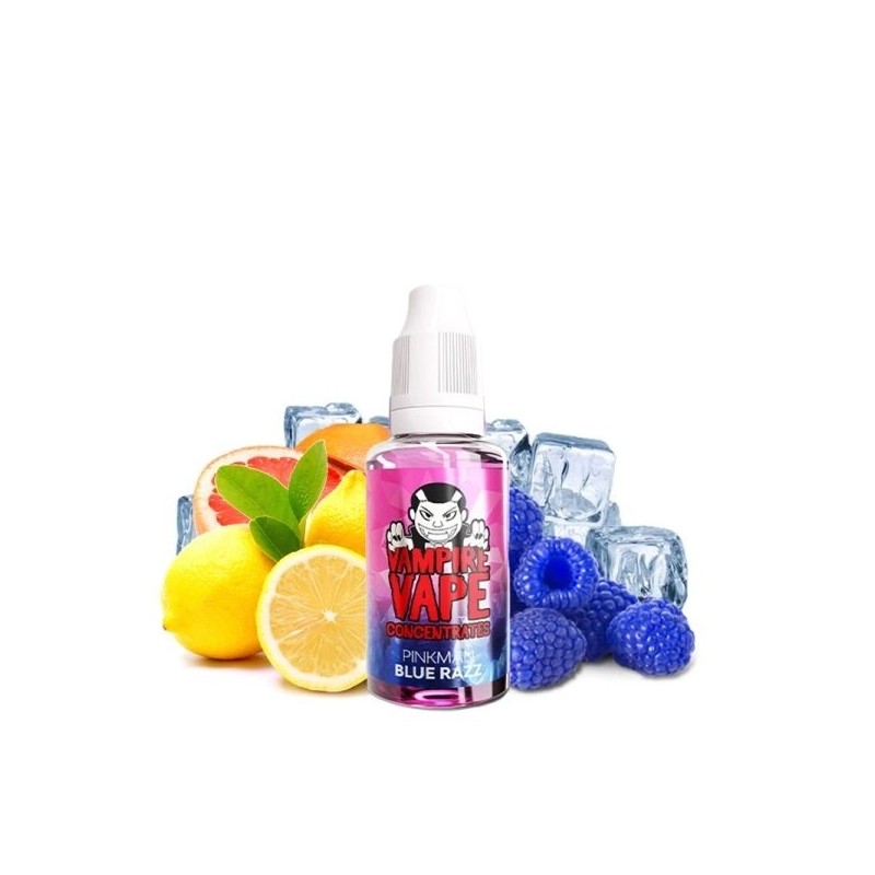 Concentré Pinkman Blue Razz 30ml - Vampire Vape Concentré Pinkman Blue Razz 30ml - Vampire Vape