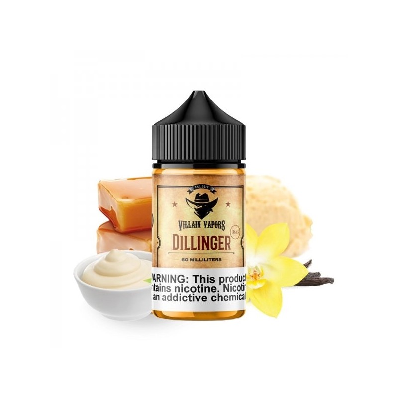 Villain 0mg 50ml - Vapors Dillinger