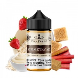 Symmetry Six 0mg 50ml - Five Pawns