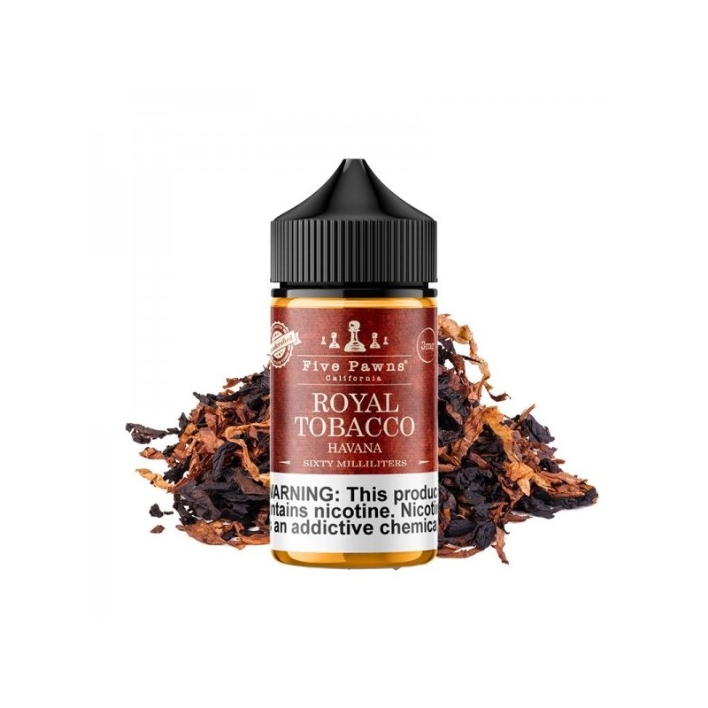 Royal Tobacco Havana 0mg 50ml - Five Pawns