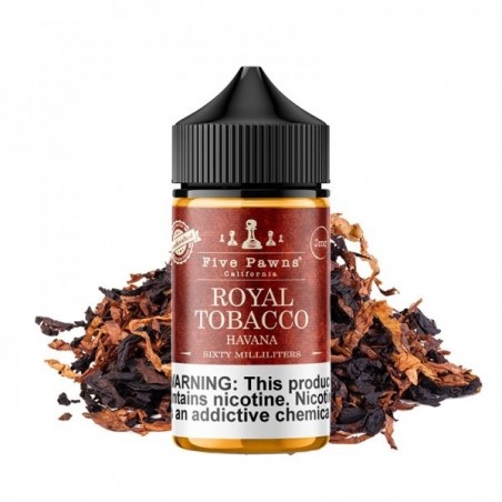 Royal Tobacco Havana 0mg 50ml - Five Pawns