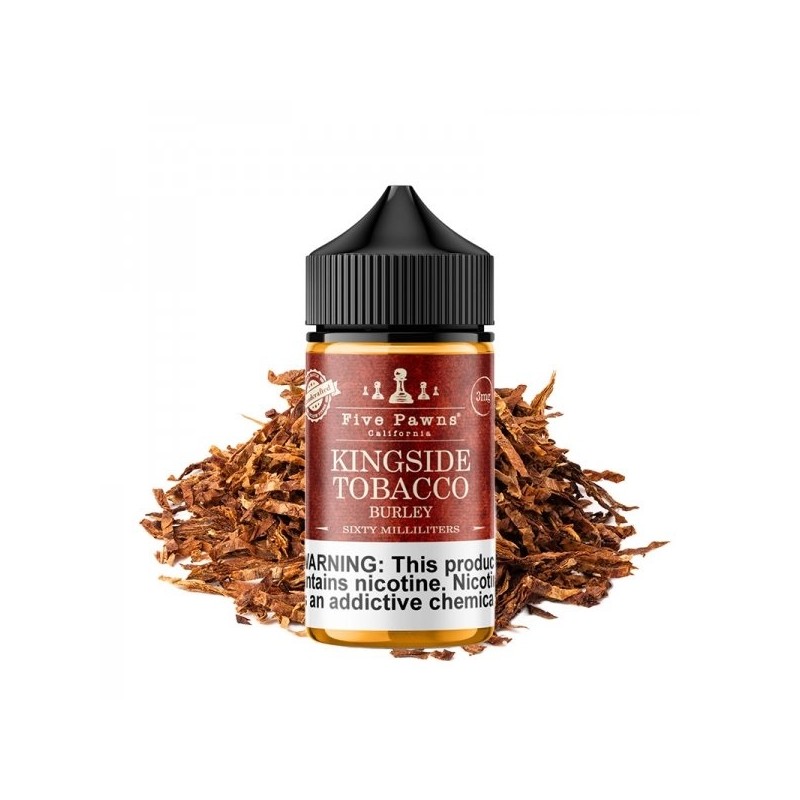 Kingside Tobacco Burley 0mg 50ml - Five Pawns