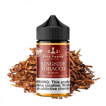 Kingside Tobacco Burley 0mg 50ml - Five Pawns
