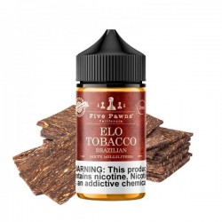 Elo Tobacco Brazilian 0mg 50ml - Five Pawns