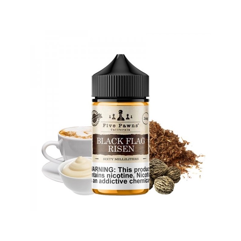 Black Flag Risen 0mg 50ml - Five Pawns