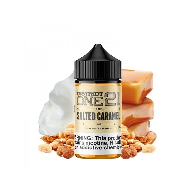 Salted Caramel 0mg 50ml - District One21