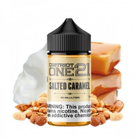 Salted Caramel 0mg 50ml - District One21