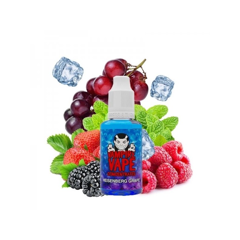 Concentré Heisenberg Grape 30ml - Vampire Vape Concentré Heisenberg Grape 30ml - Vampire Vape