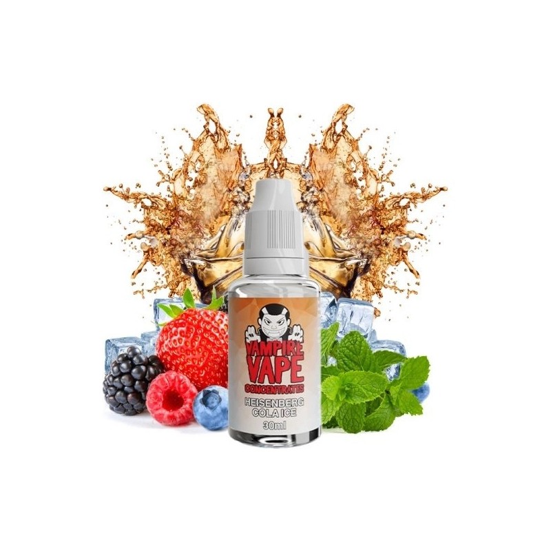 Concentré Heisenberg Cola Ice 30ml - Vampire Vape Concentré Heisenberg Cola Ice 30ml - Vampire Vape