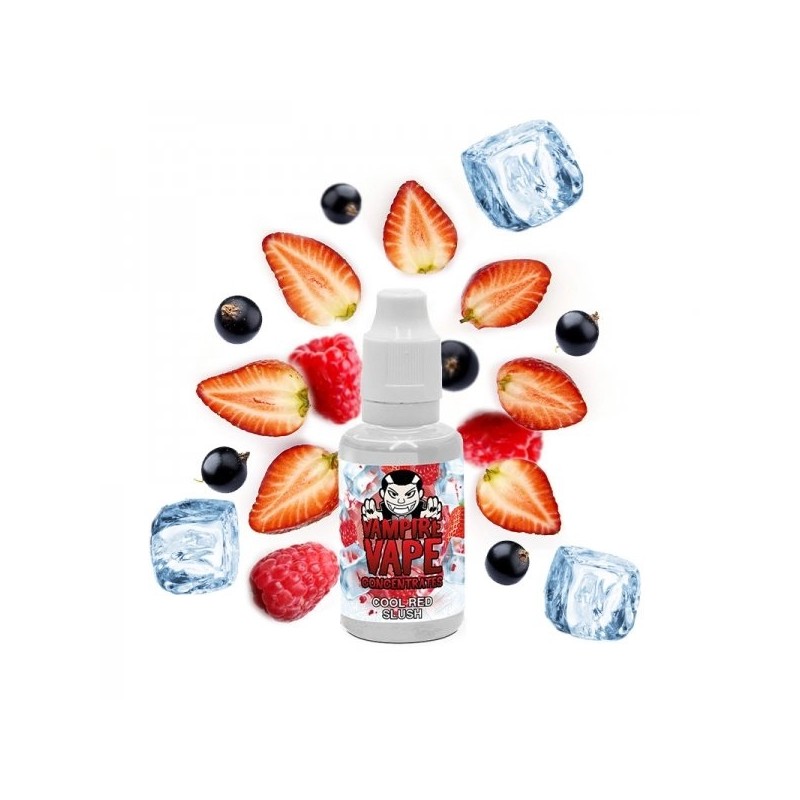 Concentré Cool Red Slush 30ml - Vampire Vape