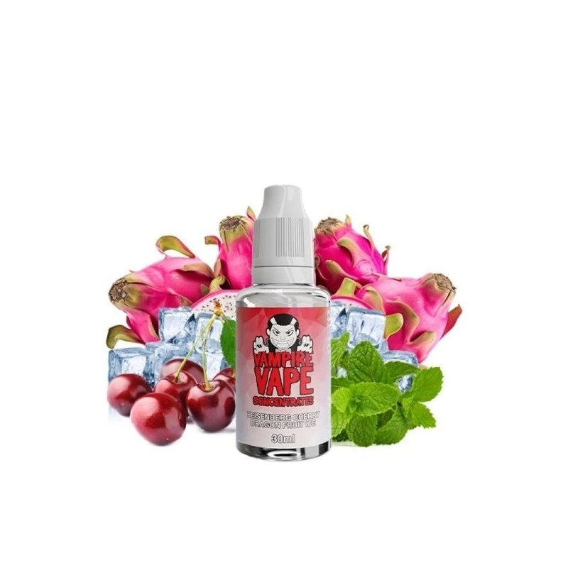 Concentré Heisenberg Cherry Dragon Ice 30ml - Vampire Vape Concentré Heisenberg Cherry Dragon Ice 30ml - Vampire Vape