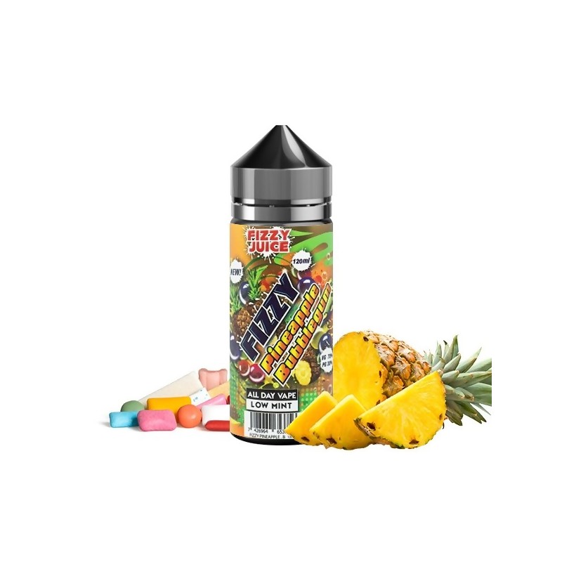 Pineapple Bubblegum 0mg 100ml - Fizzy Juice