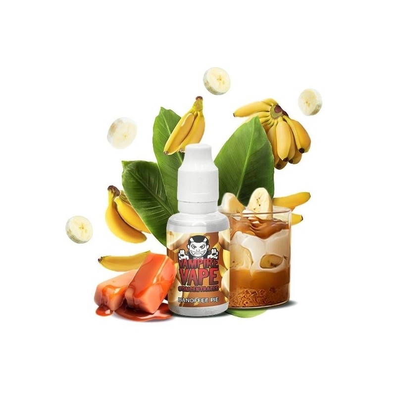Concentré Banoffee Pie 30ml - Vampire Vape Concentré Banoffee Pie 30ml - Vampire Vape