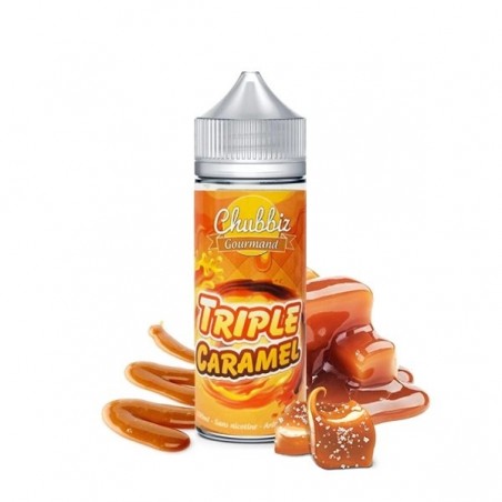 Triple Caramel 0mg 100ml - Chubbiz
